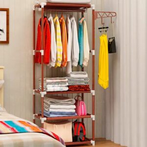 Fashion Rack/ Clothes Rack Stand (Chocolate Color)
