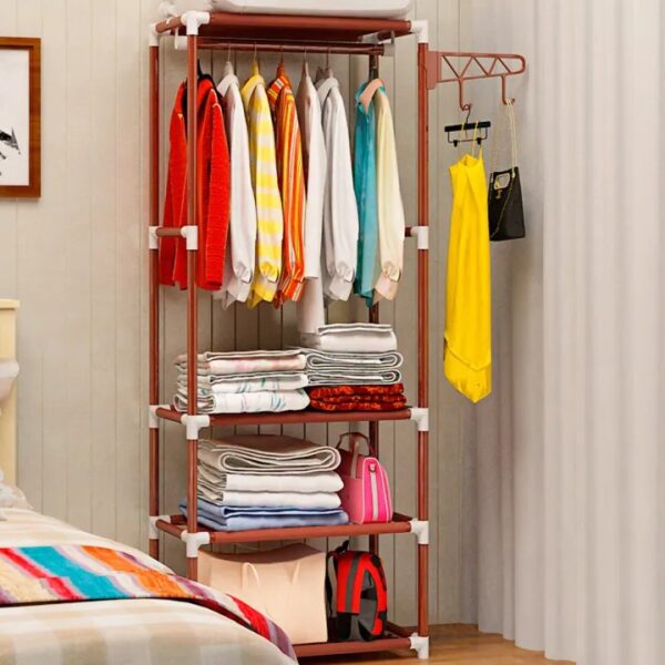 Fashion Rack/ Clothes Rack Stand (Chocolate Color)